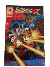 Bloodshot Issue #0 NM/M Gold Chromium Cover Variant SIGNED 3X  picture
