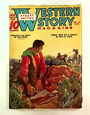 Western Story Magazine Pulp 1st Series Feb 27 1937 Vol. 154 #4 FN picture