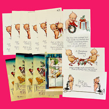 Kewpie Doll Vintage 1970s Postcards Christmas Lot of 14 Rose O'Neill HTF Unused picture