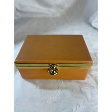 Barbara Bates Exclusive Creation Box Vintage Gold Manicure Box picture