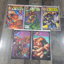 Malibu Comics - The All New Exiles - Lot of 5 Vintage 1990s NM Bagged & Boarded picture