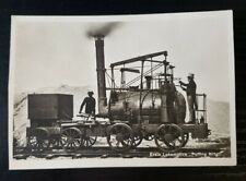 RPPC German Postcard~ First Locomotive~ Puffing Billy picture