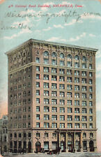 NASHVILLE TN TENNESSEE 4TH NATIONAL BANK BUILDING VINTAGE POSTCARD 1908 91922 R picture