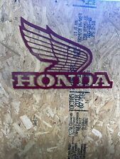 Metal Honda Wing Sign picture