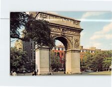Postcard A view of Washington Square New York City New York USA picture