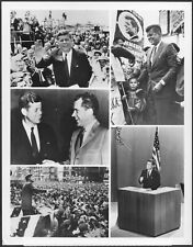 John F Kennedy Original 1980s ABC TV Promo Photo Kennedy Nixon Debate JFK  picture