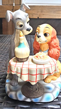 VINTAGE WALT DISNEY PRODUCTIONS LADY AND THE TRAMP FIGURINE picture