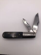 Vintage Barlow Pakistan 2 Blade 2.5” Clip Point Folding Pocket Knife - 502 picture