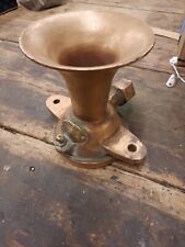 VINTAGE/ANTIQUE BRASS CUNNINGHAM LOGGING DONKEY AIR WHISTLE HORN picture