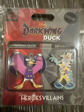 DARK WING DUCK  Disney Pin 2021 HEROES VILLAINS EVENT 2  pins   LE New on card picture