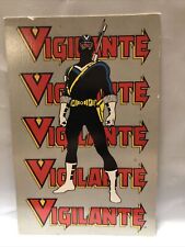 Vintage 1983 Post Card Vigilante DC Comics Mary Wolfman George Perez picture