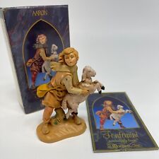 Fontanini by Roman Nativity  Figure Aaron Boy With Sheep picture