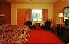 Blowing Rock NC Grand Park Hotel Interior Bedroom Golf View Wing postcard NQ12 picture