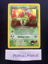 Pokemon Card Rocket Scyther 13/132 English Gym Heroes Holo Exc Condition picture