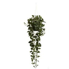Nearly Natural 4762 Philodendron Hanging Plant in Basket (4762) picture