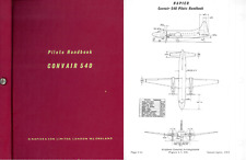 Convair CV 540 Manual Pilot Handbook 1960's RARE archive Napier Eland turboprop picture