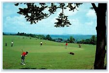 c1960's The Famous Resort Jug End South Egremont Massachusetts MA Golf Postcard picture