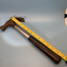 True Temper Rocket Claw 25 oz 13 inch USA Vintage Carpenter Hammer Black Handle picture