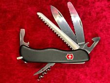 Victorinox Fireman Black Large Swiss Army Knife 111mm 10 Tool No Sheath Used(V85 picture