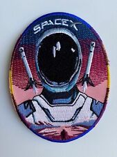 ORIGINAL SPACEX ASTRONAUT ON MARS CONCEPT ART PATCH NASA STARSHIP 3.5” picture