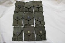 1 US Military Issue Vietnam Era 1911 .45 Caliber Canvas Magazine Pouch Very USED picture