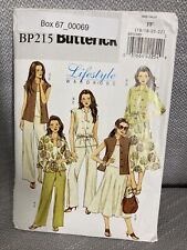 Butterick sewing patterns BP215 Skirt Top Pants Jacket Size FF 16-22 Uncut picture