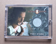 2008 Iron Man Movie Costume Card Tony Stark (Gray Shirt) Robert Downey Jr picture