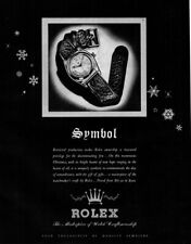 Rolex Watch Privilege For A Discriminating Few Large 1944 Magazine Print Ad picture