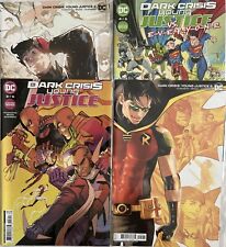 Dark Crisis: Young Justice Lot of Issues #2-5, 2 Variants, Bag+Board, Great cond picture