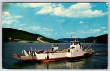 c1960s George Black Ferry Yukon River Dawson City Yukon Vintage Postcard picture