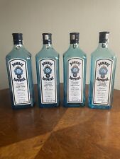 4x Empty Bombay Sapphire Gin Bottles (1L) picture