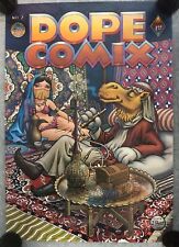 1978 COMIC POSTER * DOPE COMIX J.POUND 17X24’' PB13 GREAT CONDITION picture