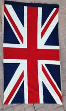 Vintage Union Jack Flag Printed Cloth United Kingdom British UK picture