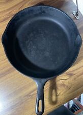Vintage Pre-1960 WAGNER #10 Unmarked Cast Iron Skillet 11 3/4” picture