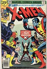 X-Men #100 Old X-Men vs. New X-Men Vintage Marvel Comic 1976 NEWSSTAND VG+ picture