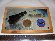 Mercury Faith 7 Commemorative Flight Director Chris Kraft Space Flown Medal NASA picture