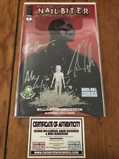 Nailbiter 2014 #1 Wes Craig Variant (Deadly Class) 3x Creator SIGNED w/ COA NM+ picture