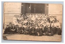 Postcard RPPC 1910s A.F. & A.M. Free Masons Lodge Group Portrait picture
