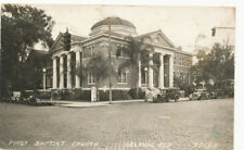 Orlando FL * First Baptist Church  RPPC 1947 picture