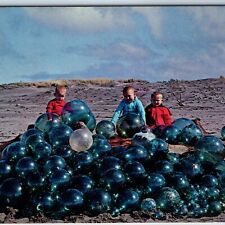 c1960s Washington Japanese Glass Balls Pacific Beach Columbia River Willapa A205 picture