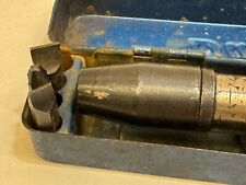 Vintage Impact Screw Driver Set Buffalo Tool w/ Embossed Metal Tool Box picture