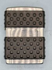 Vintage 2013 Black Zip Guard Chrome Zippo Lighter picture