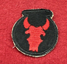 WWII/2 US Army 34th Infantry Division Red Bull patch NOS. picture