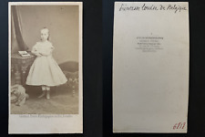 Gémar, Brussels, Louise Marie Amélie, Princess of Belgium Vintage CDV Album picture