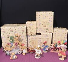 Cherished Teddies 5th Year Anniversary Set of Cherished Membears - 7 Figurines picture