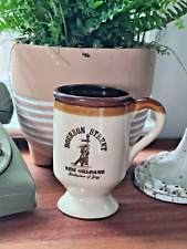 Vintage Bourbon Street New Orleans Birthplace of Jazz Ceramic Mug ~5