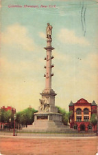 Antique Postcard, Columbus Monument, New York City, NY, Long Ago* picture