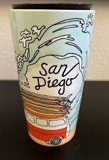 Starbucks San Diego Travel Surfing Van Ceramic Tumbler 2021 picture
