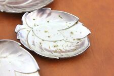 5 Vintage Silver Plated Leaf Dish WMF Germany Candy Trinket Dish 70 CM X 55 CM picture