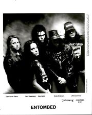 LD243 1994 Original Micke Lundstrom Photo ENTOMBED Swedish Death Metal Band picture